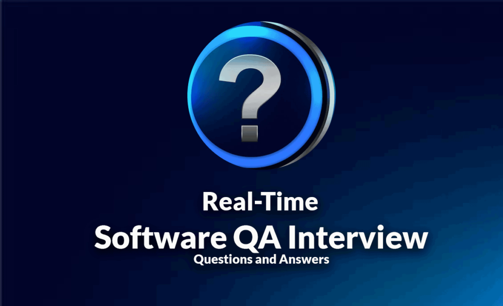 real time scenario interview questions