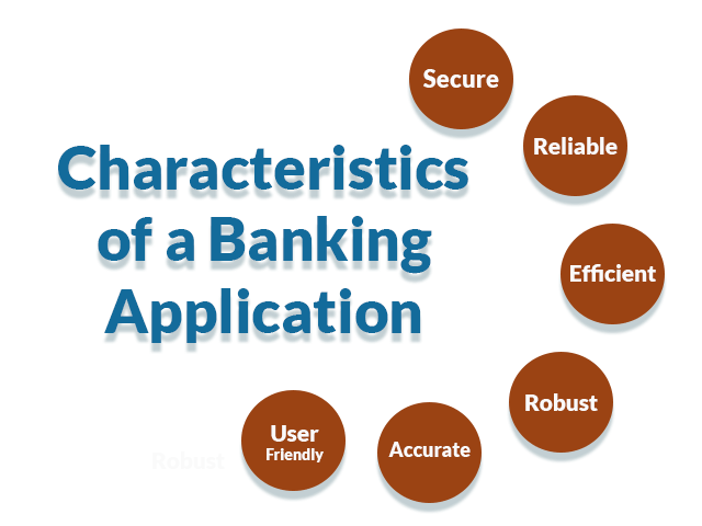 six characteristics of banking application 